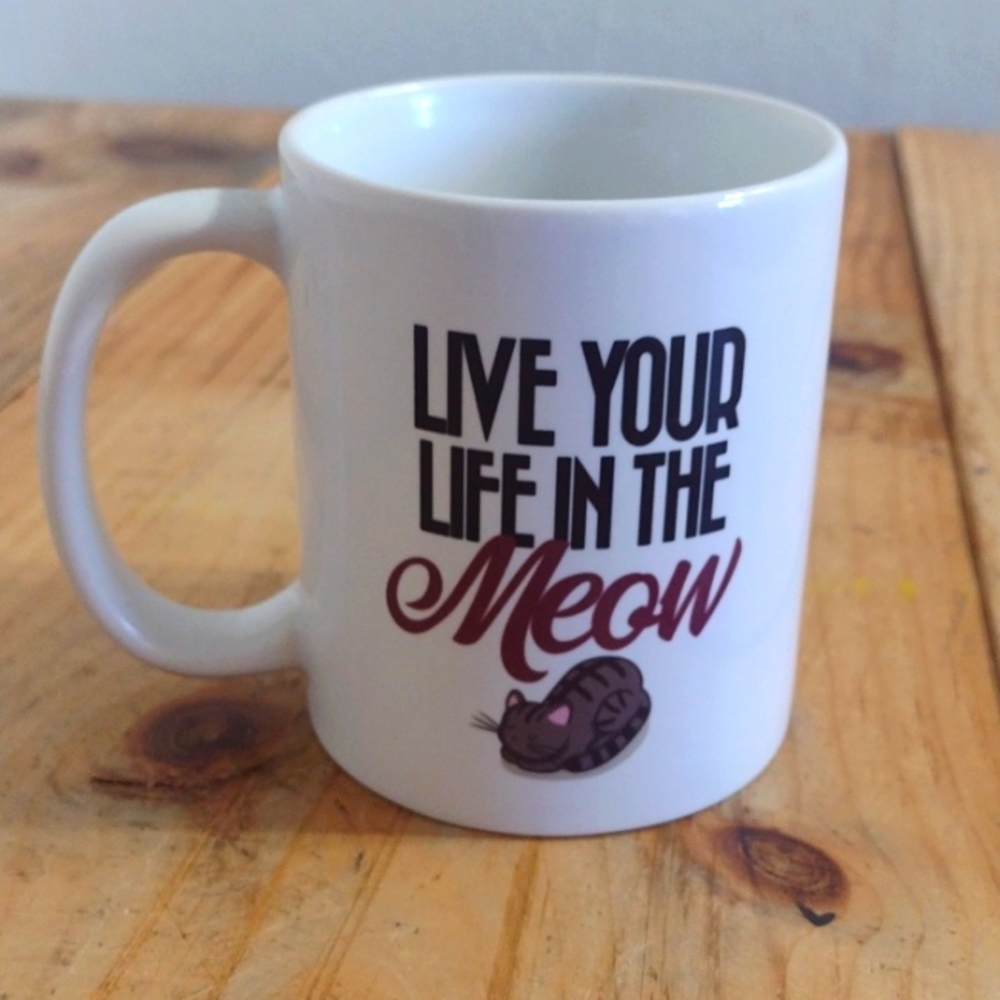 Orca Coatings Live Your Life In The Meow Mug